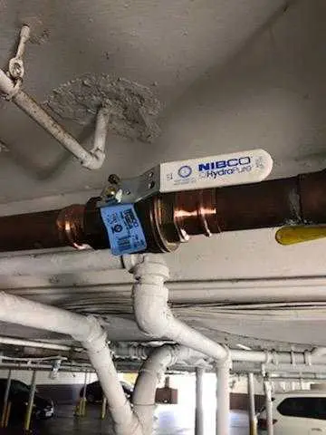 Copper pipe repair and valve work for Backflow Testing in Godfrey